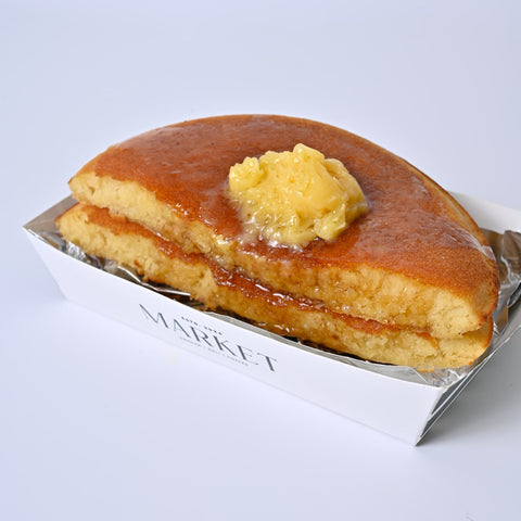 Market Pancake With Honey Butter