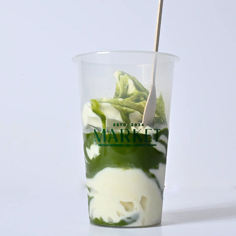 Matcha Soft Serve Affogato